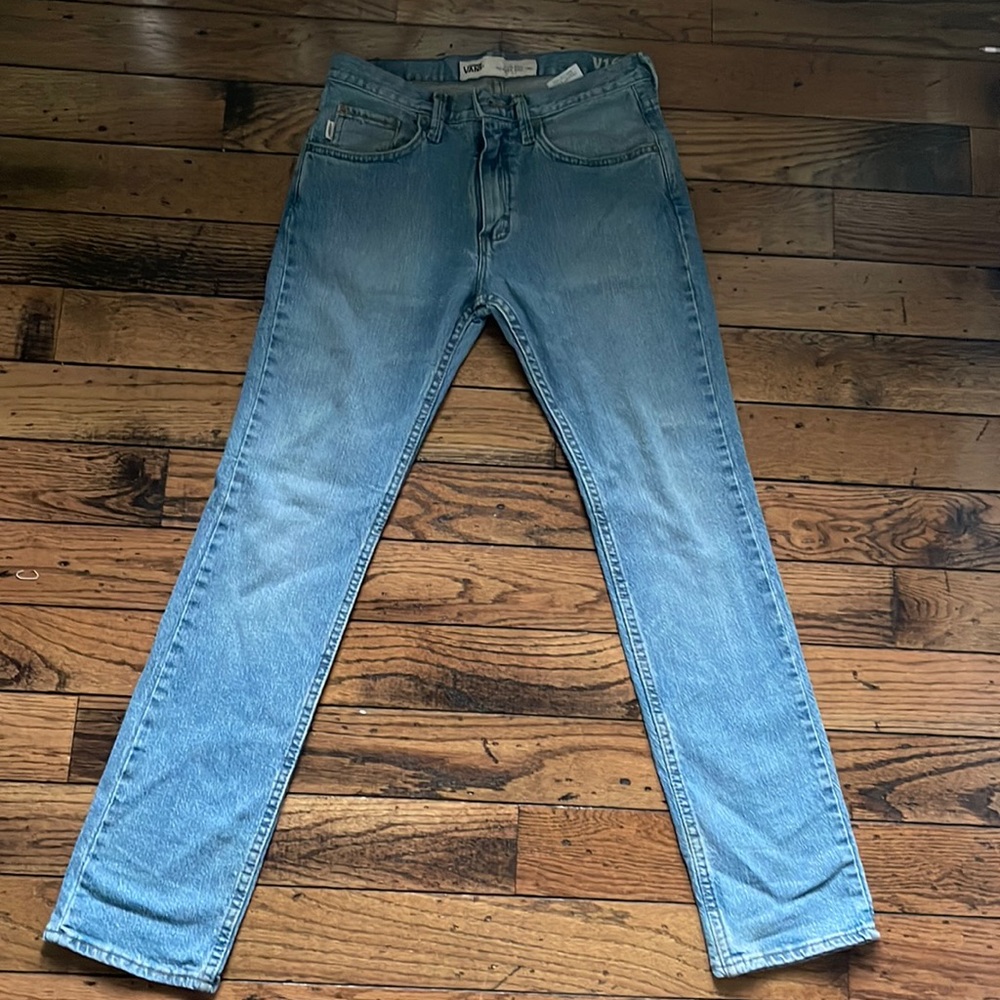 Vintage Vans Straight Leg Jeans 28x28 blue wash